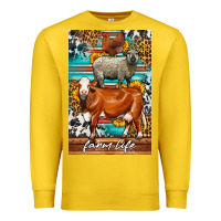 Lemon Western Farm Life Premium Sweatshirt - LillyAllenDesigns