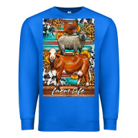 True Royal Western Farm Life Premium Sweatshirt - LillyAllenDesigns