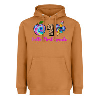 Meerkat hello first grade tie dye 3200x2400 Heavyweight Hoodie - AdoDesignShop