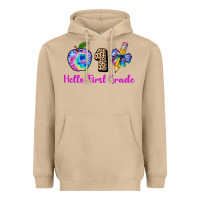 Mushroom hello first grade tie dye 3200x2400 Heavyweight Hoodie - AdoDesignShop