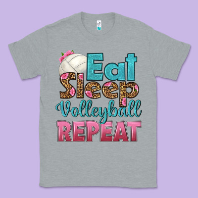 Eat Sleep Volleyball Repeat Classic Tee Designed By Hra Design Shop