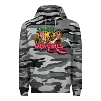 Slate Camo long live cowgirls Premium Hoodie - NancyCooperArtShop