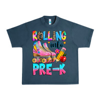Midnight Navy rolling into pre k grade Urban Heavy Tee - texasbilliewilder