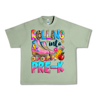 Oil Green rolling into pre k grade Urban Heavy Tee - texasbilliewilder