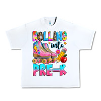 White rolling into pre k grade Urban Heavy Tee - texasbilliewilder