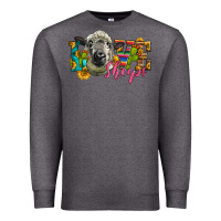 Charcoal Heather Western Love Sheeps Premium Sweatshirt - LillyAllenDesigns