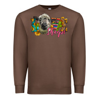 Chestnut Western Love Sheeps Premium Sweatshirt - LillyAllenDesigns