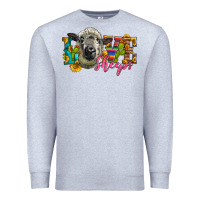 Heather Grey Western Love Sheeps Premium Sweatshirt - LillyAllenDesigns