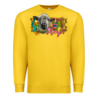 Lemon Western Love Sheeps Premium Sweatshirt - LillyAllenDesigns