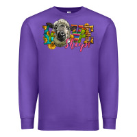 Purple Western Love Sheeps Premium Sweatshirt - LillyAllenDesigns
