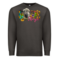 Smoke Western Love Sheeps Premium Sweatshirt - LillyAllenDesigns