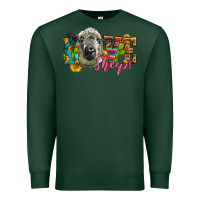 Sports Green Western Love Sheeps Premium Sweatshirt - LillyAllenDesigns