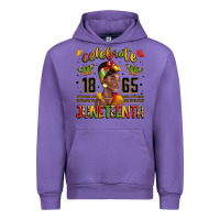 Tulip celebrate 1865 juneteenth with black woman Urban Hoodie - LillyAllenDesigns