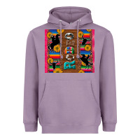 Lavender rodeo serape leopard glitter Heavyweight Hoodie - Artiststas