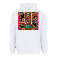White rodeo serape leopard glitter Heavyweight Hoodie - Artiststas