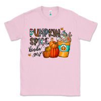 Bubblegum Pink pumpkin spice kinda girl Classic Tee - CowhideDigitalArt