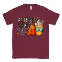 Burgundy pumpkin spice kinda girl Classic Tee - CowhideDigitalArt