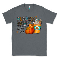 Charcoal Heather pumpkin spice kinda girl Classic Tee - CowhideDigitalArt