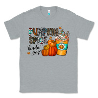 Heather Grey pumpkin spice kinda girl Classic Tee - CowhideDigitalArt