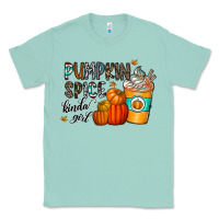 Seafoam pumpkin spice kinda girl Classic Tee - CowhideDigitalArt