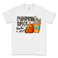 White pumpkin spice kinda girl Classic Tee - CowhideDigitalArt