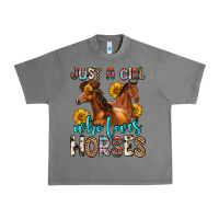 Tornado just a girl who loves horses Urban Heavy Tee - Zillion Design Studio