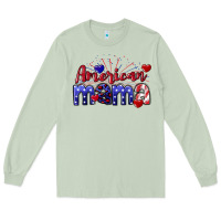 Matcha American Mama 4th of july Long Sleeve Tee - CowGirlArtShop