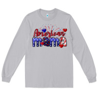 Moon Dust American Mama 4th of july Long Sleeve Tee - CowGirlArtShop