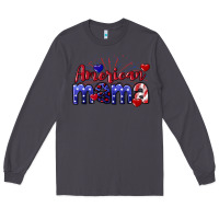 Smoke American Mama 4th of july Long Sleeve Tee - CowGirlArtShop