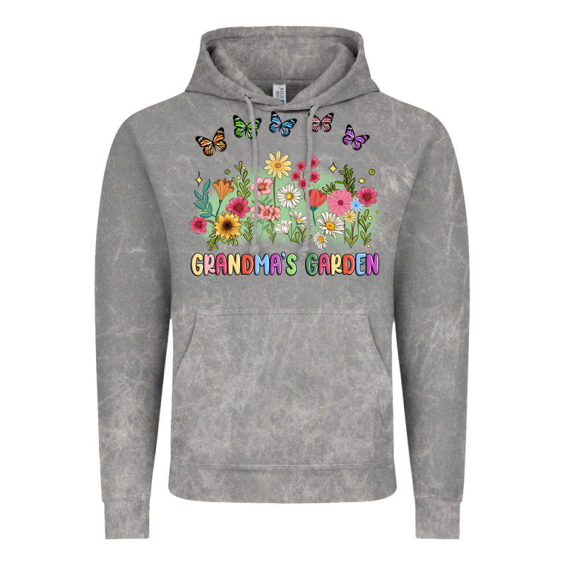 Grandma Garden Birth Month Flower Vintage Hoodie by JahusDesignShop | Teevron