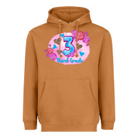 Meerkat back to school flowers third grade 3200x2400 Heavyweight Hoodie - AdoDesignShop