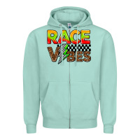 Seafoam race vibes Zipper Hoodie - AdoDesignShop