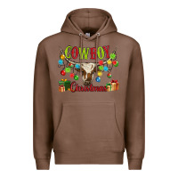 Chestnut cowboy christmas Premium Hoodie - MaliasSmallBusiness