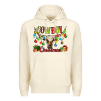 Sandshell cowboy christmas Premium Hoodie - MaliasSmallBusiness