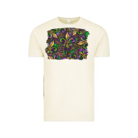Vintage Arctic Mardi Gras Fleur De Lis Vintage Tee - RanaPortraitStore