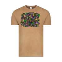 Mardi Gras Fleur De Lis Vintage Tee | Teevron