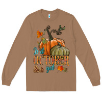 Toasted Coconut is it october yet Long Sleeve Tee - HRA Design Shop
