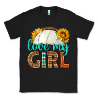 Black love my girl volleyball Classic Tee - HRA Design Shop