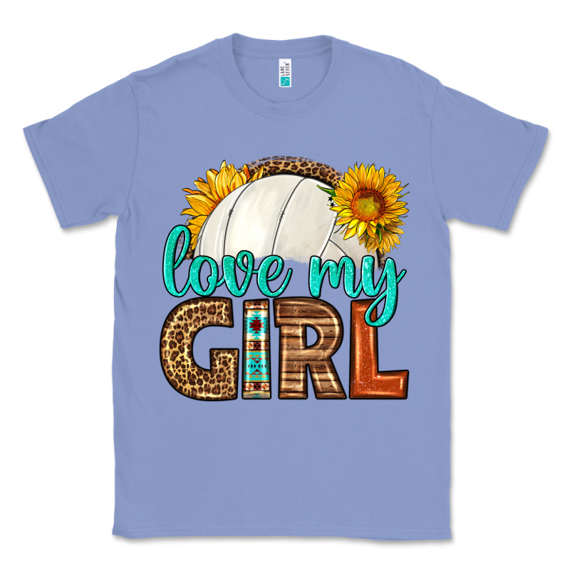Love My Girl Volleyball Classic Tee by HRA Design Shop | Teevron