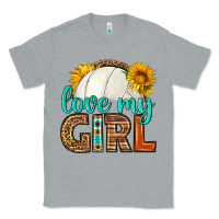 Heather Grey love my girl volleyball Classic Tee - HRA Design Shop