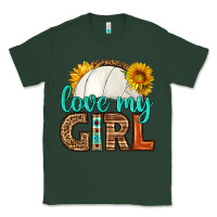 Sports Green love my girl volleyball Classic Tee - HRA Design Shop