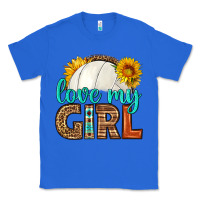True Royal love my girl volleyball Classic Tee - HRA Design Shop