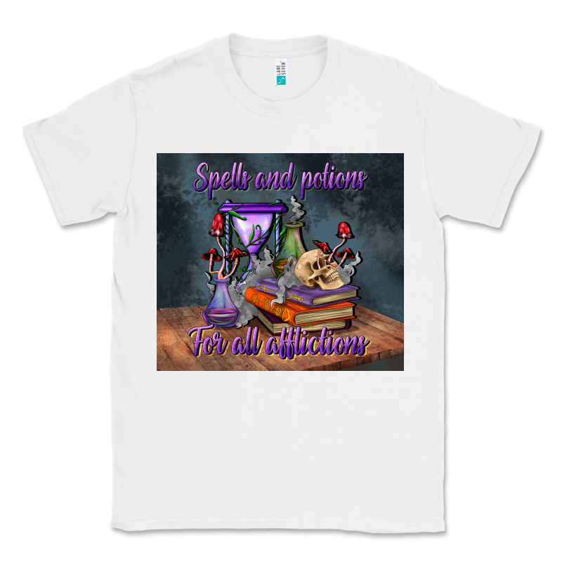 Spells And Potions For All Afflictions Tumbler Classic Tee by BundleAndBundleShop | Teevron