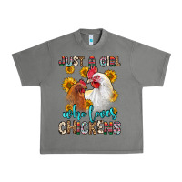 Tornado just a girl who loves chickens Urban Heavy Tee - Zillion Design Studio