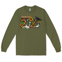 Army Green senior 2023 Long Sleeve Tee - CowhideDigitalArt