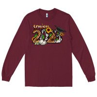 Burgundy senior 2023 Long Sleeve Tee - CowhideDigitalArt