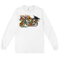 White senior 2023 Long Sleeve Tee - CowhideDigitalArt