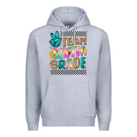 Heather Grey team sixth grade Premium Hoodie - NancyCooperArtShop