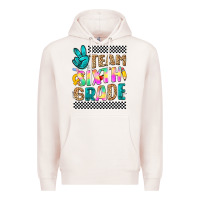 Pale Pink team sixth grade Premium Hoodie - NancyCooperArtShop