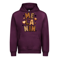 Mauve Wine melanin Urban Hoodie - LillyAllenDesigns